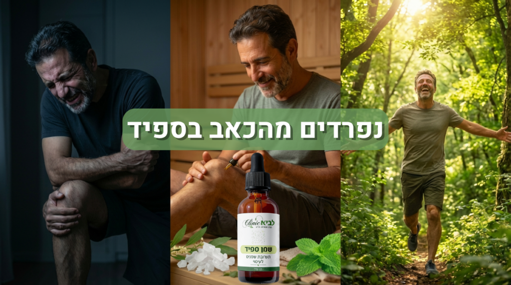 שמן ספיד לכאבי שרירים